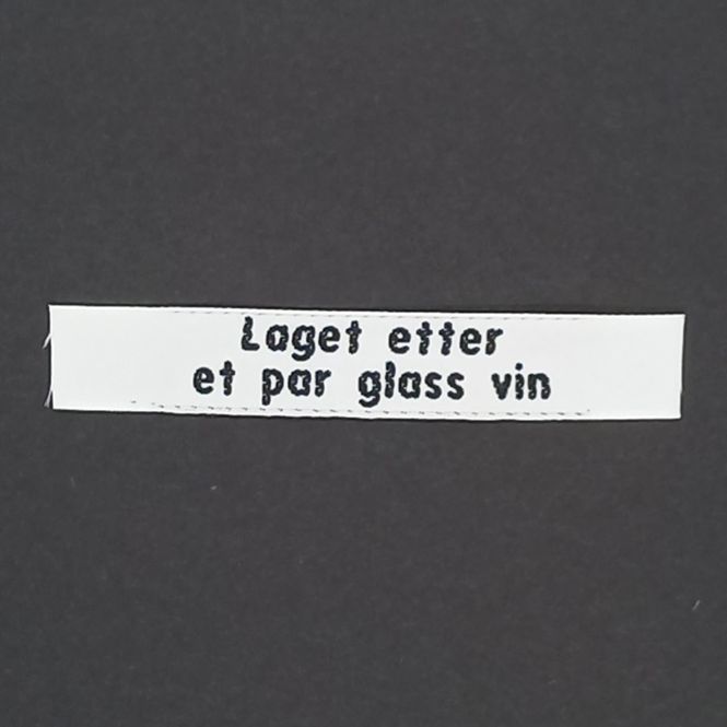 Hovedbilde Symerke -Laget etter et par glass vin