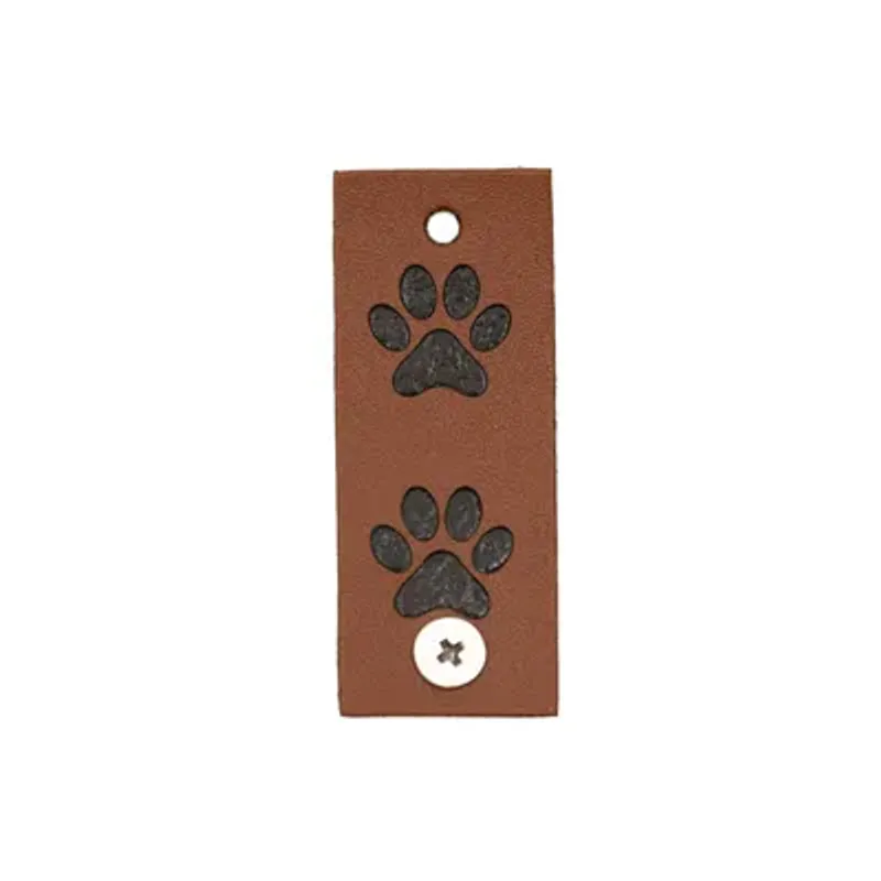 Poter - merke med knapp