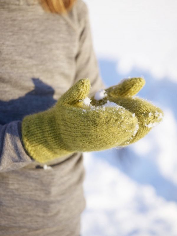 Tova votter i Vams -Oppskrift (Selges kun med garn)