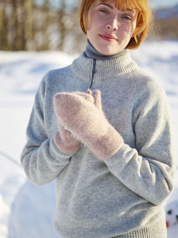 Tova votter i Vams -Oppskrift (Selges kun med garn)