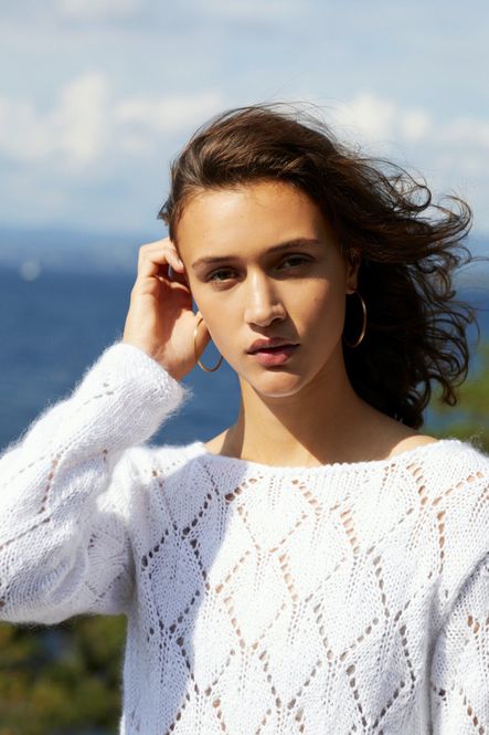 Hovedbilde Solenegenser i Petunia og Plum | Strikkepakke