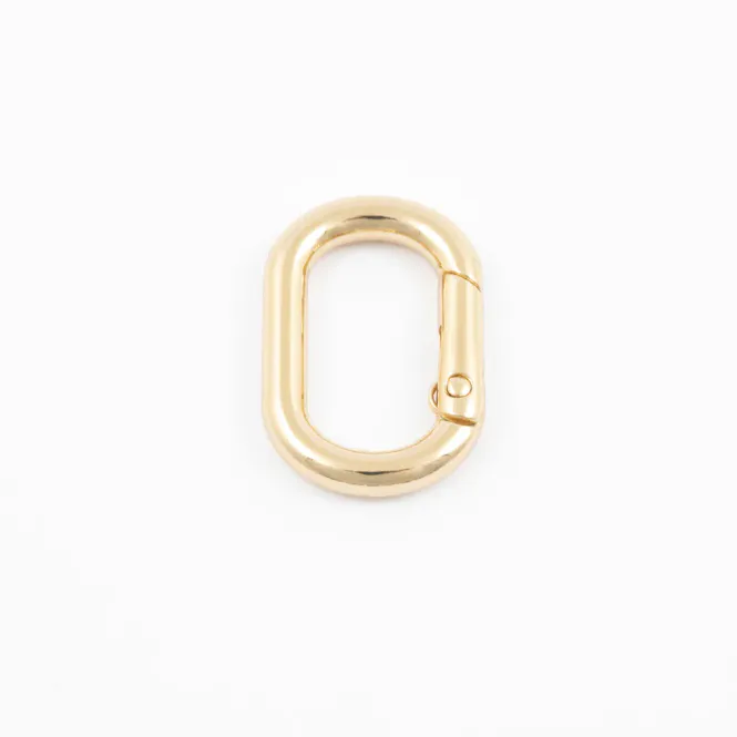 Hovedbilde Karabinring 22x12 mm, gull