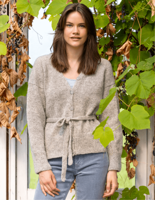 Salix jakke i Vidde | Strikkepakke