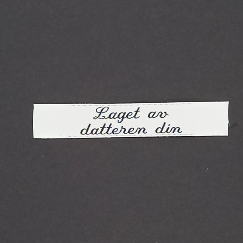 Symerke -Laget av datteren din