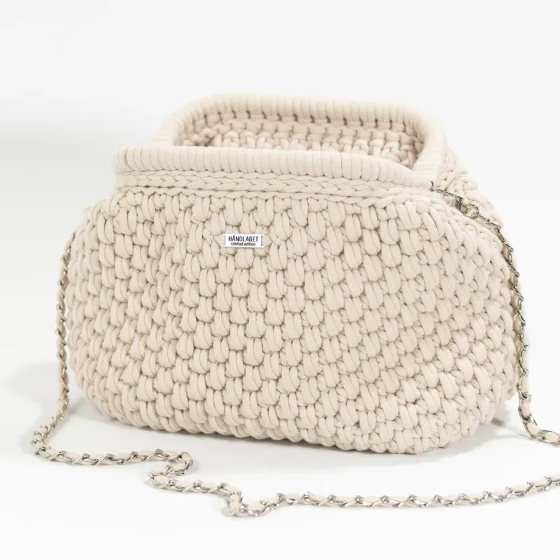 Sarah Clutch i Tubegarn 4 mm | Heklepakke