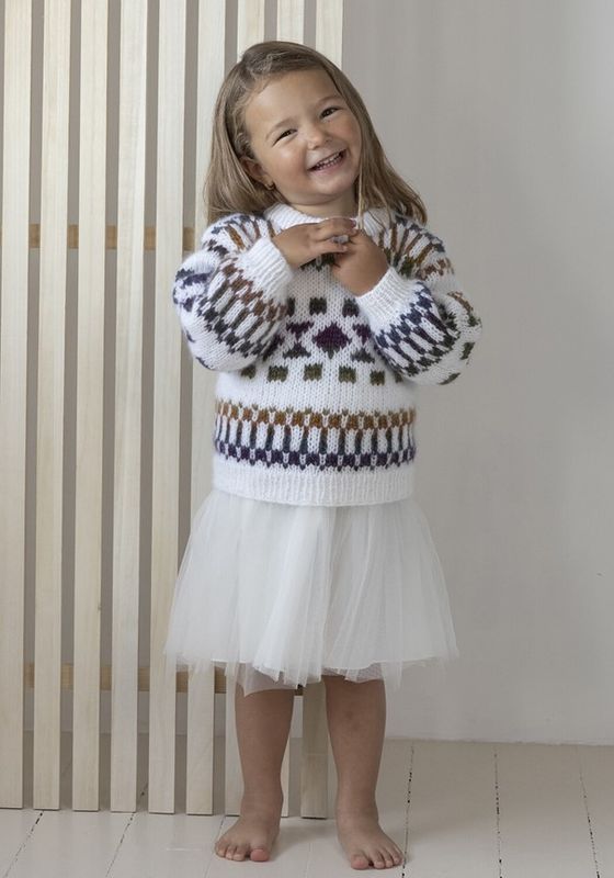 Stokki-genser til barn | Strikkepakke
