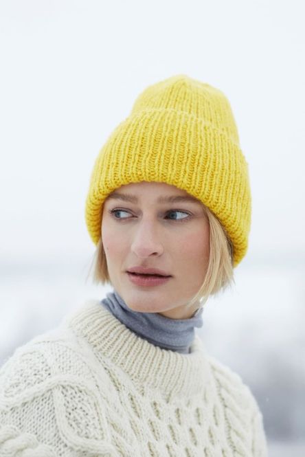 Hovedbilde Billie ribbelue i Rauma Fivel | Strikkepakke