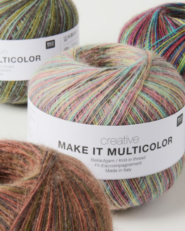 Creative Make It Multicolor – effektgarn i ull