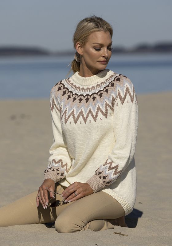 Kathrine-genser i Viking Bamboo -Oppskrift(selges kun med garn)