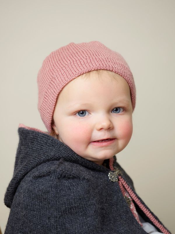 Cape i Rauma Babygarn | Strikkepakke