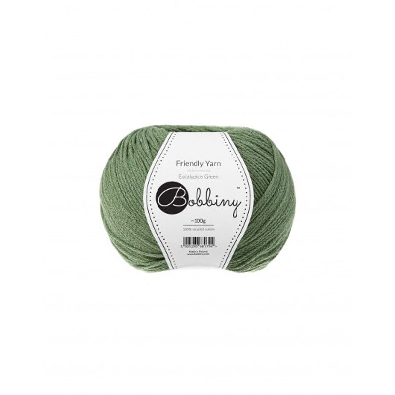 Friendly Yarn – Mykt, resirkulert bomullsgarn 