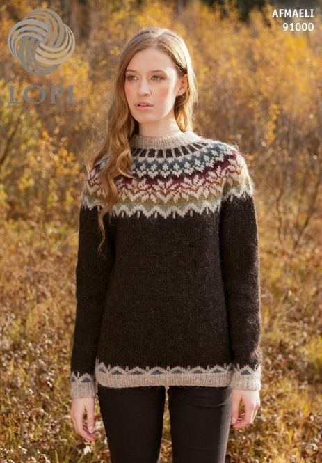 Hovedbilde Afmæligenser til dame og herre i Lettlopi | Strikkepakke